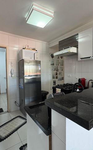 Apartamento à venda com 104m², 2 quartos e 2 vagas Apartamento à venda com 104m², 2 quartos e 2 vagasCozinha