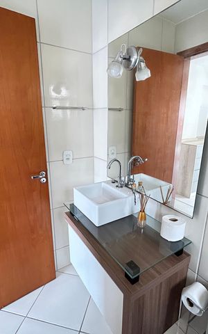Apartamento para alugar com 77m², 2 quartos e 1 vagaSuíte Banheiro