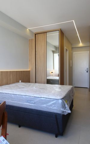 Studio para alugar com 27m², 1 quarto e sem vagaStudio