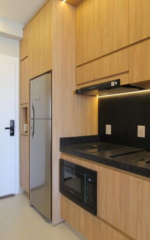 Studio para alugar com 27m², 1 quarto e sem vagaCozinha