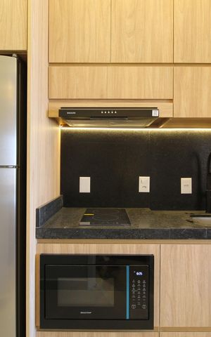 Studio para alugar com 27m², 1 quarto e sem vagaCozinha