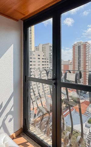 Apartamento para alugar com 36m², 1 quarto e 1 vaga Apartamento para alugar com 36m², 1 quarto e 1 vagaSacada do Quarto