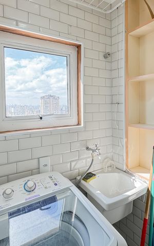 Apartamento para alugar com 36m², 1 quarto e 1 vaga Apartamento para alugar com 36m², 1 quarto e 1 vagaÁrea de Serviço