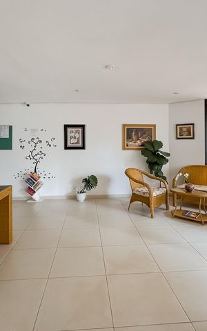 Apartamento para alugar com 36m², 1 quarto e 1 vaga Apartamento para alugar com 36m², 1 quarto e 1 vagaHall social