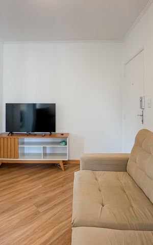 Apartamento para alugar com 36m², 1 quarto e 1 vaga Apartamento para alugar com 36m², 1 quarto e 1 vagaSala