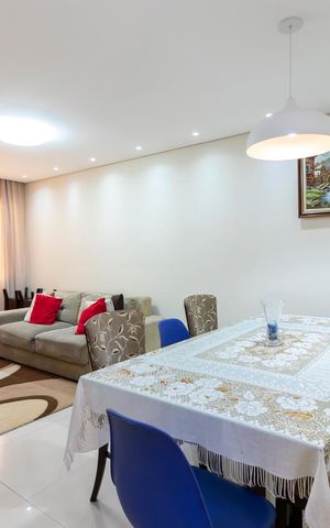 Casa de condomínio à venda com 98m², 3 quartos e 2 vagas Casa de condomínio à venda com 98m², 3 quartos e 2 vagasSala de Jantar