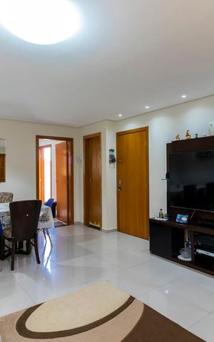 Casa de condomínio à venda com 98m², 3 quartos e 2 vagas Casa de condomínio à venda com 98m², 3 quartos e 2 vagasSala de Estar