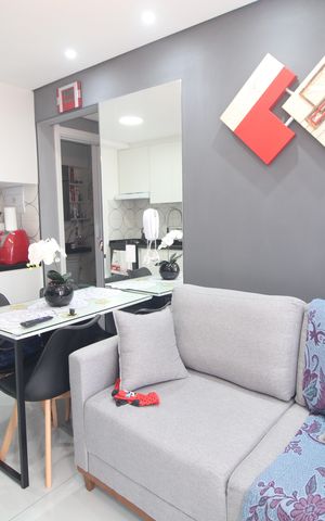 Apartamento para alugar com 37m², 2 quartos e sem vagaSala