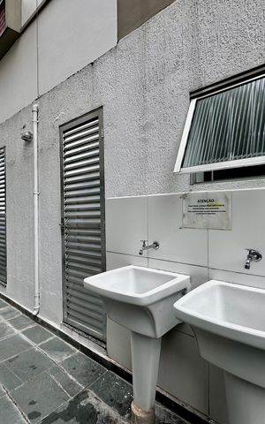 Apartamento à venda com 50m², 1 quarto e 1 vaga Apartamento à venda com 50m², 1 quarto e 1 vagaLavanderia