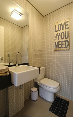 Apartamento à venda com 109m², 1 quarto e 2 vagasLavabo