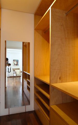 Apartamento à venda com 109m², 1 quarto e 2 vagasCloset da Suíte