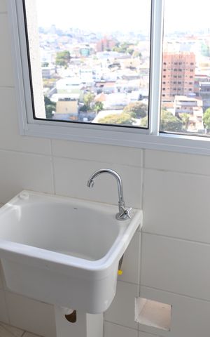 Apartamento à venda com 52m², 2 quartos e 1 vagaCozinha e Área de Serviço
