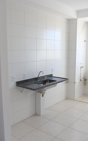 Apartamento à venda com 52m², 2 quartos e 1 vagaCozinha e Área de Serviço