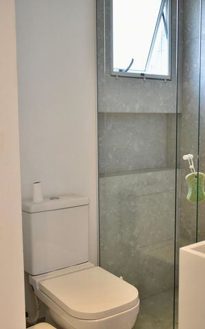 Apartamento à venda com 56m², 1 quarto e 1 vaga Apartamento à venda com 56m², 1 quarto e 1 vagaBanheiro