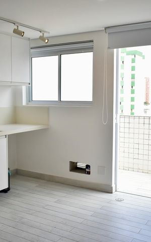 Apartamento à venda com 56m², 1 quarto e 1 vaga Apartamento à venda com 56m², 1 quarto e 1 vagaSala/Cozinha