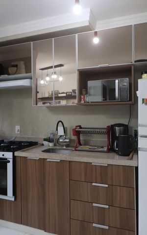 Apartamento à venda com 50m², 2 quartos e 1 vagaCozinha e Área de Serviço