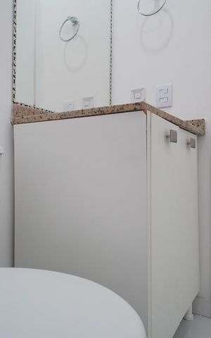 Apartamento à venda com 63m², 2 quartos e 1 vagaBanheiro Social