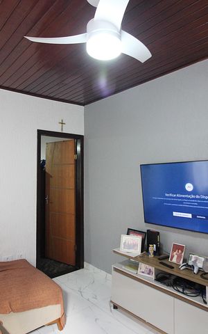Casa à venda com 125m², 2 quartos e 1 vagaSala 