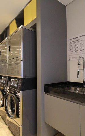 Studio à venda com 35m², 1 quarto e sem vagaÁrea Comum - Lavanderia