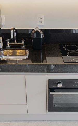 Studio para alugar com 27m², 1 quarto e sem vagaCozinha