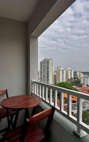 Apartamento à venda com 20m², 1 quarto e sem vaga Apartamento à venda com 20m², 1 quarto e sem vagaSacada
