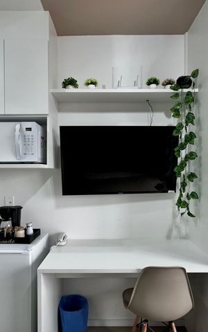 Apartamento à venda com 20m², 1 quarto e sem vaga Apartamento à venda com 20m², 1 quarto e sem vagaSala/Quarto