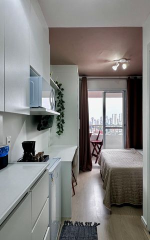 Apartamento à venda com 20m², 1 quarto e sem vaga Apartamento à venda com 20m², 1 quarto e sem vagaCozinha