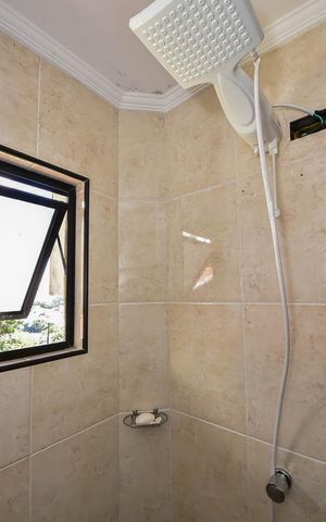 Casa de condomínio à venda com 100m², 3 quartos e 2 vagasBanheiro Social