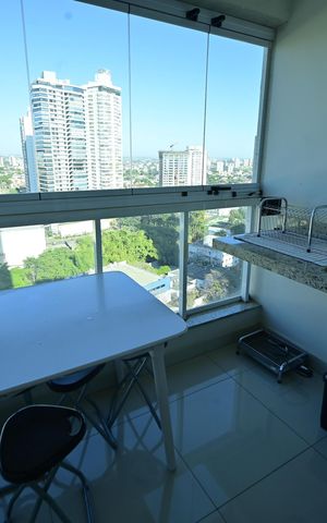 Apartamento para alugar com 46m², 1 quarto e 1 vaga Apartamento para alugar com 46m², 1 quarto e 1 vagaVaranda gourmet