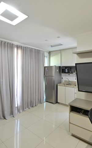 Apartamento para alugar com 46m², 1 quarto e 1 vaga Apartamento para alugar com 46m², 1 quarto e 1 vagaSala