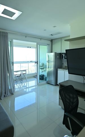 Apartamento para alugar com 46m², 1 quarto e 1 vaga Apartamento para alugar com 46m², 1 quarto e 1 vagaSala