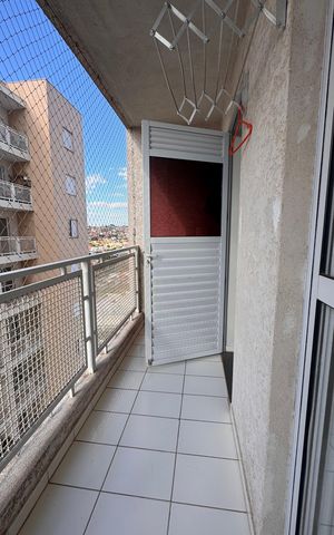 Apartamento à venda com 54m², 2 quartos e 1 vaga Apartamento à venda com 54m², 2 quartos e 1 vagaVaranda