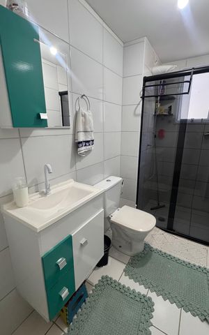 Apartamento à venda com 54m², 2 quartos e 1 vaga Apartamento à venda com 54m², 2 quartos e 1 vagaBanheiro
