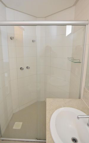 Studio para alugar com 60m², 1 quarto e 1 vaga Studio para alugar com 60m², 1 quarto e 1 vagaBanheiro