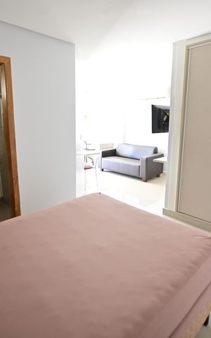 Studio para alugar com 60m², 1 quarto e 1 vagaQuarto
