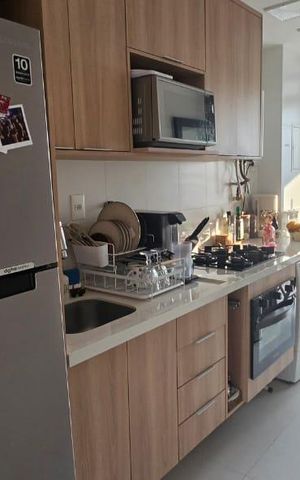 Apartamento à venda com 74m², 2 quartos e 2 vagas Apartamento à venda com 74m², 2 quartos e 2 vagasCozinha