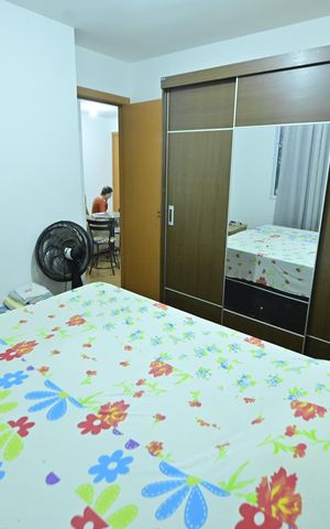 Apartamento para alugar com 48m², 2 quartos e 1 vaga Apartamento para alugar com 48m², 2 quartos e 1 vagaQuarto 2