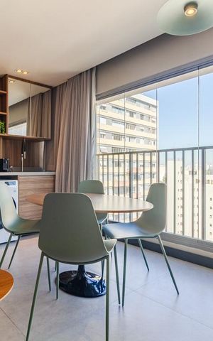 Apartamento à venda com 45m², 1 quarto e 1 vagaStudio