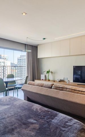 Apartamento à venda com 45m², 1 quarto e 1 vagaStudio
