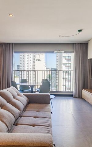 Apartamento à venda com 45m², 1 quarto e 1 vagaStudio