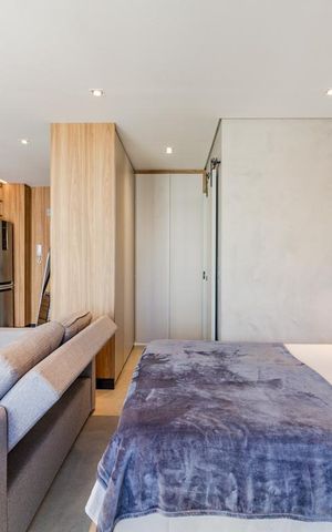 Apartamento à venda com 45m², 1 quarto e 1 vagaStudio
