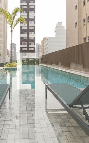 Apartamento para alugar com 29m², 1 quarto e sem vaga Apartamento para alugar com 29m², 1 quarto e sem vagaÁrea comum - Piscina
