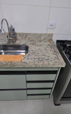 Apartamento à venda com 62m², 2 quartos e sem vagaCozinha