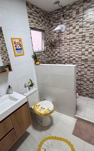 Apartamento para alugar com 55m², 2 quartos e sem vaga Apartamento para alugar com 55m², 2 quartos e sem vagaBanheiro