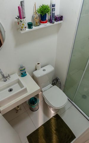 Apartamento à venda com 38m², 2 quartos e sem vaga Apartamento à venda com 38m², 2 quartos e sem vagaBanheiro