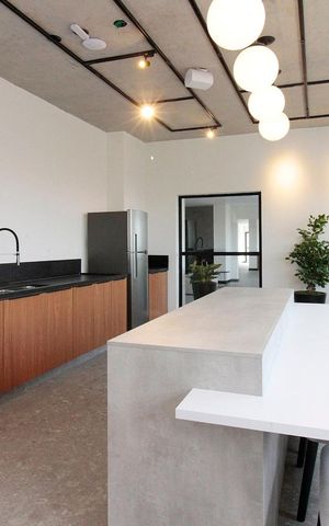 Studio à venda com 18m², 1 quarto e sem vaga Studio à venda com 18m², 1 quarto e sem vagaÁrea comum - Espaço Gourmet