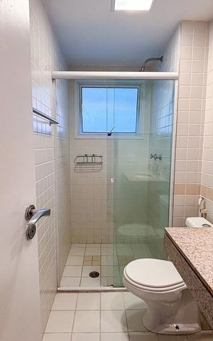 Apartamento para alugar com 48m², 1 quarto e 1 vagaBanheiro da Suíte