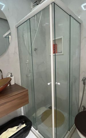 Apartamento para alugar com 90m², 2 quartos e sem vagaBanheiro