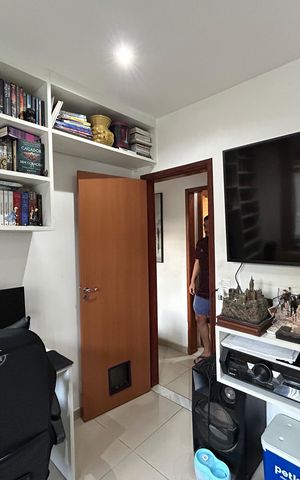 Apartamento para alugar com 90m², 2 quartos e sem vagaQuarto