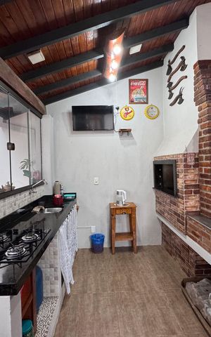 Casa à venda com 150m², 3 quartos e 2 vagasÁrea Gourmet